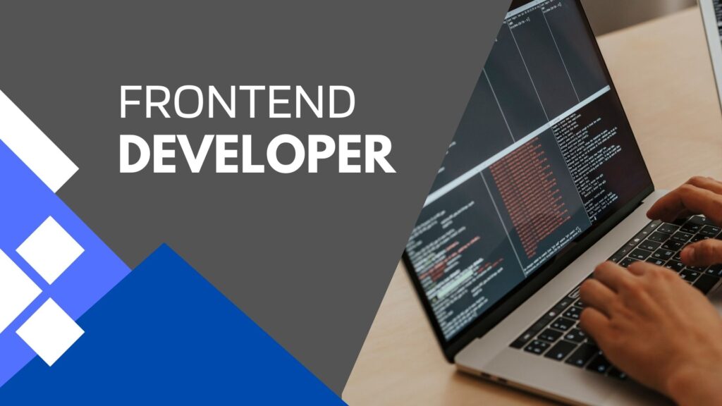 Key responsibilities of a frontend developer.