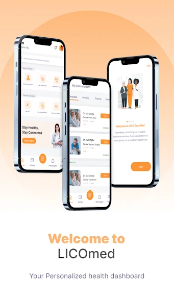A laptop showing- nanocodes programming logo-structuring-frontend-projects-react-best-practices Licomed- The Revolutionary Healthcare App from- Nanocodes Programming Limited